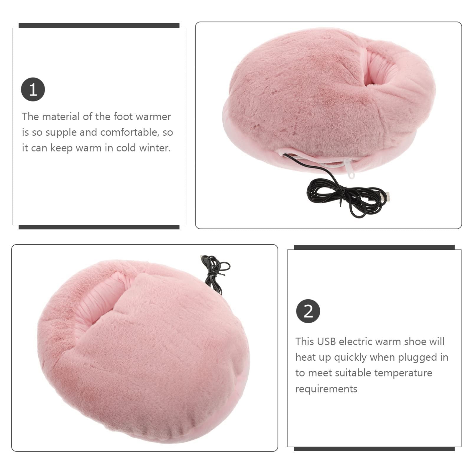 USB Heating Feet Warming Slipper