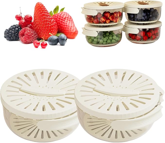 2024 New 2-in-1 Drainer and Strainer | Multi-Function Basket with Lid & Collapsible Handle