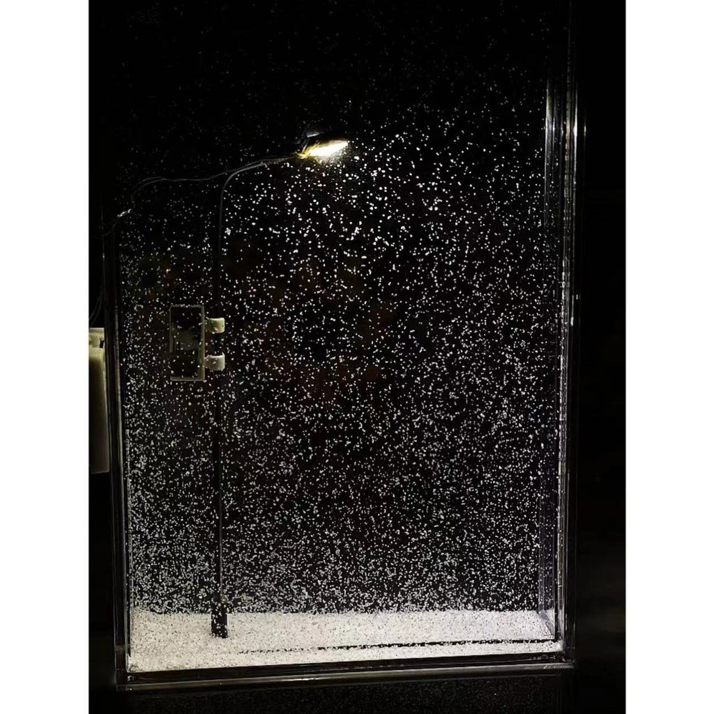 DIY quicksand snow scene night light, transparent snow scene acrylic box