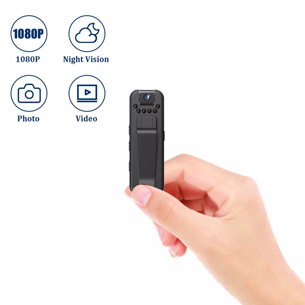 🌟Multifunctional Portable 1080P Mini Body Camera