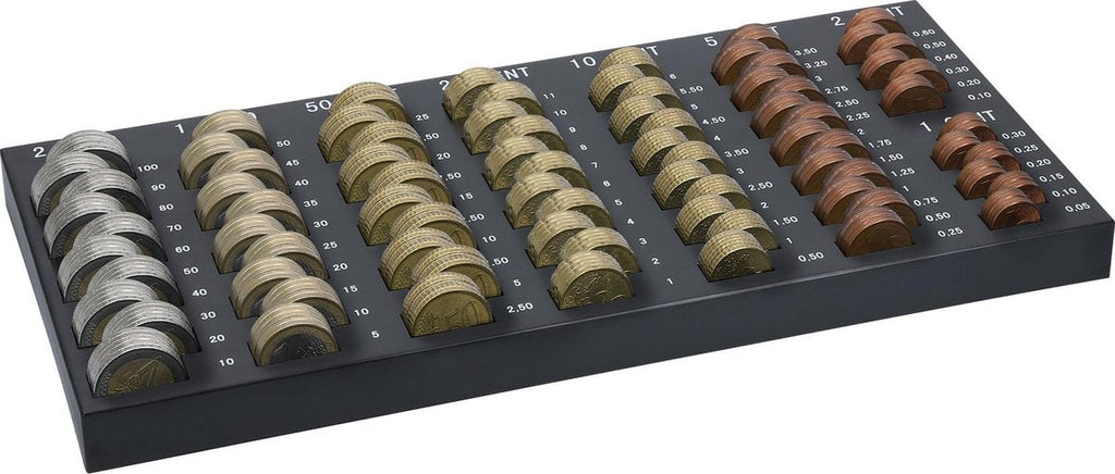 Coin Counting Board - for All Euro and Cent Coins