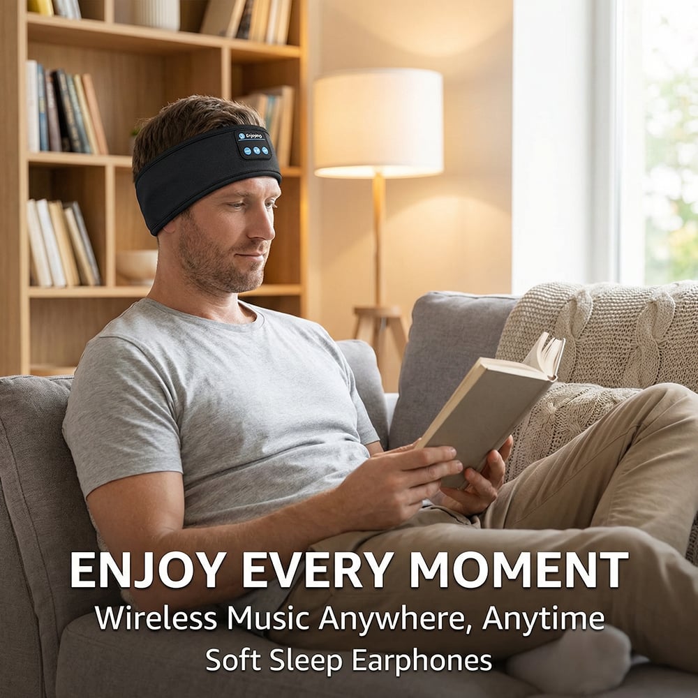 🎧 Bluetooth Sports Sleep Headband Headphones