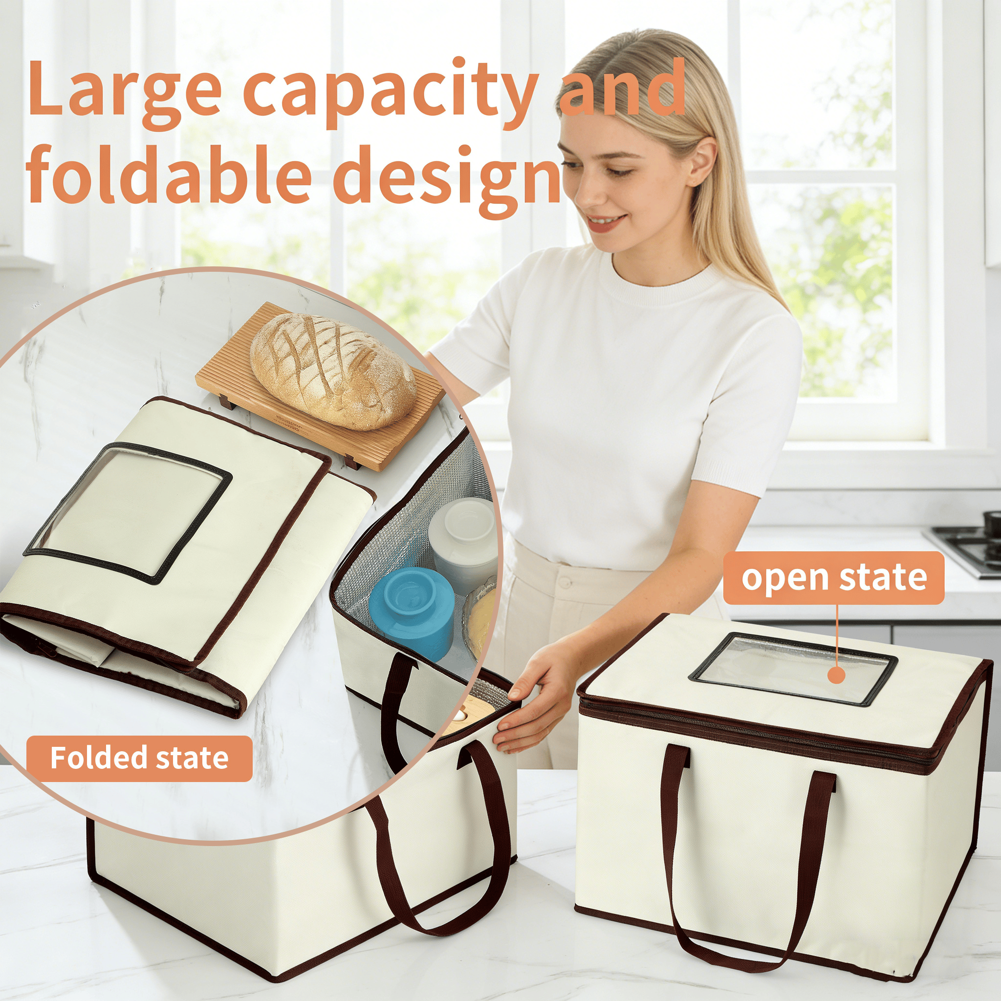 🍞Foldable Proofing Bread Fermentation Box
