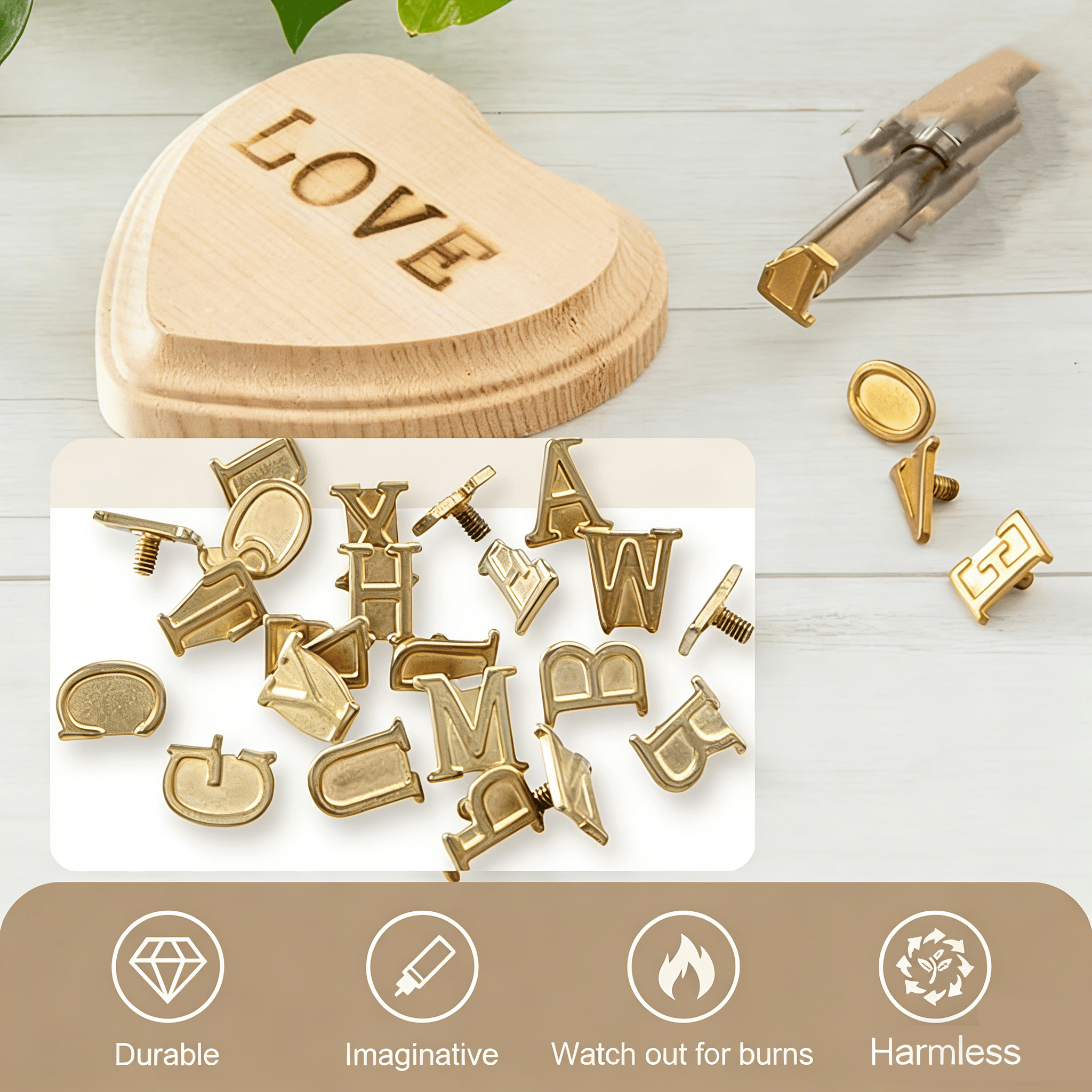 Burning Branding Iron Set  🔥