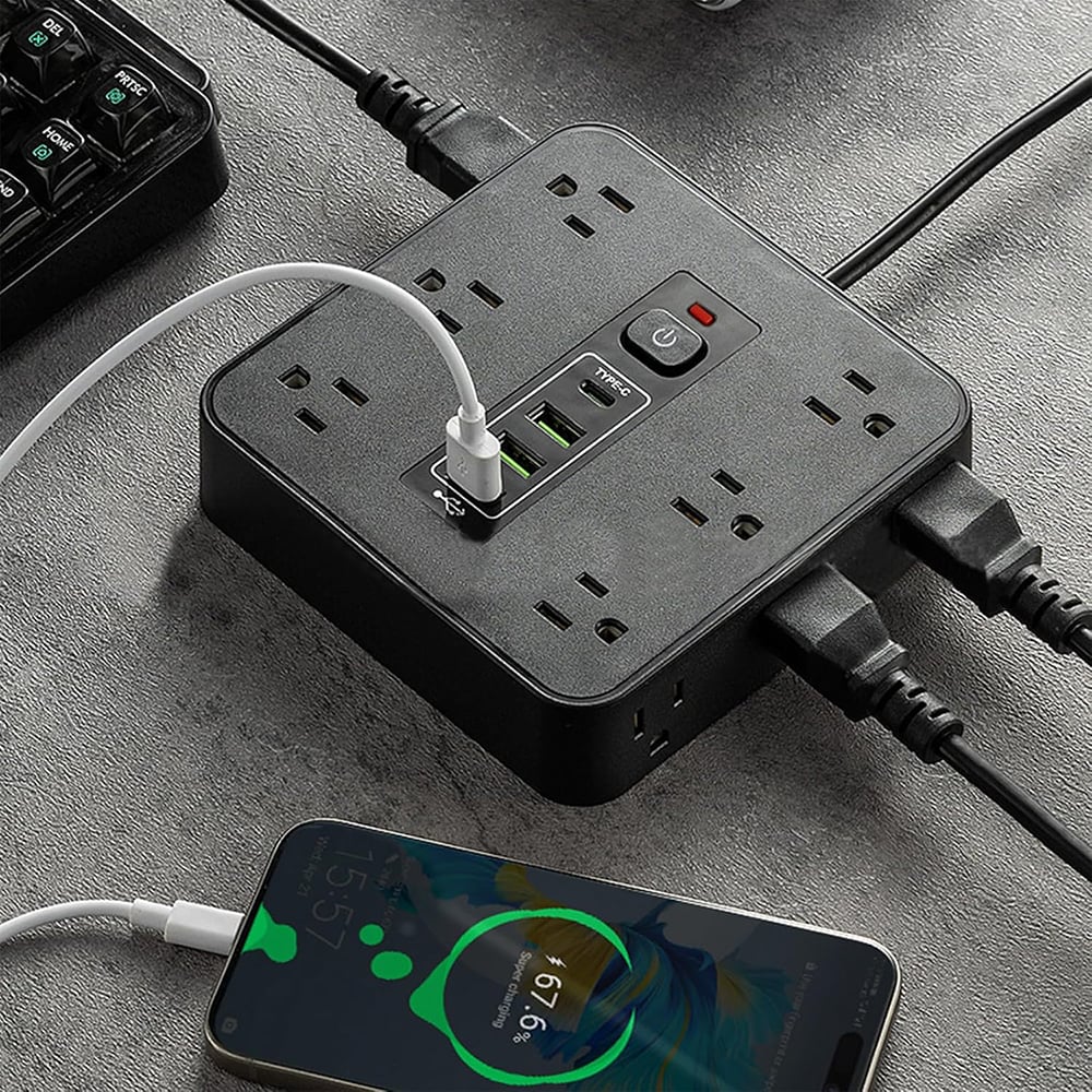 16-in-1 Power Strip Surge Protector
