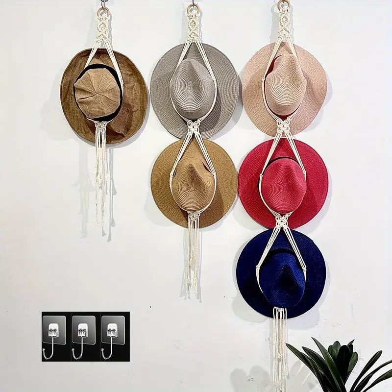 Multinivel Hat Decoration Set with Tassels