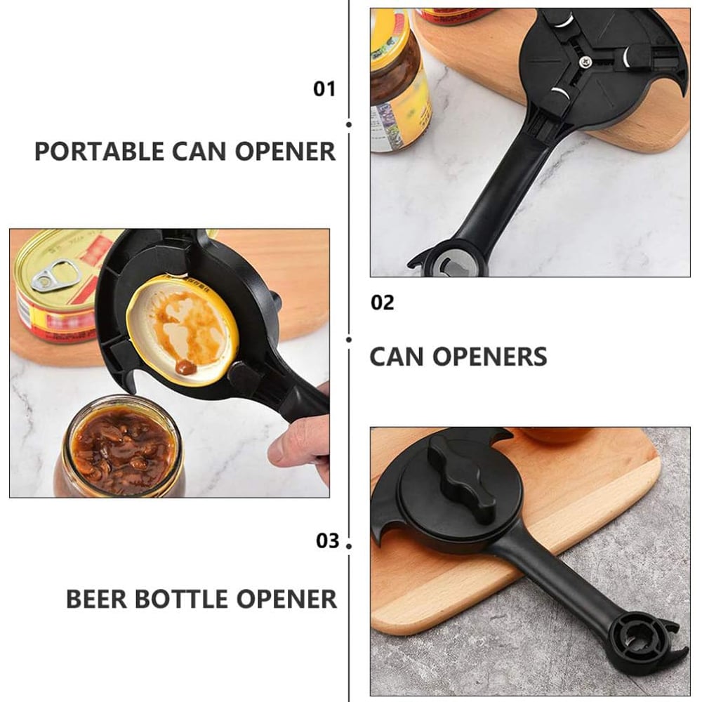 Multifunctional Jar & Bottle Opener – Effortless Lid Opening for Everyone!