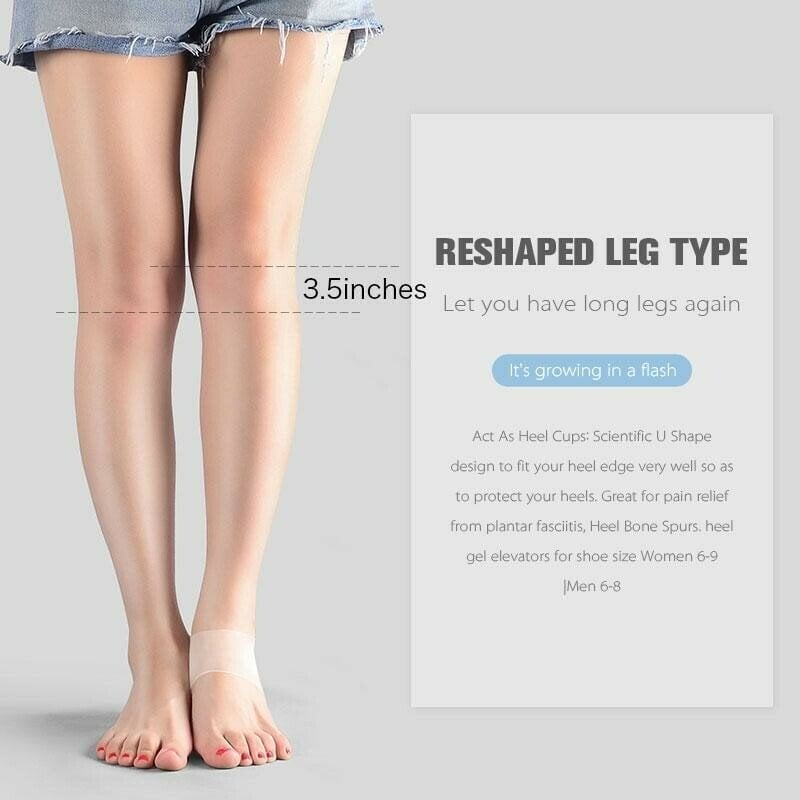 Invisible Height Increased Insoles