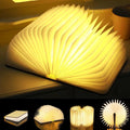 💡📚LOVUMMOR LED Foldable Wooden Book Lamp