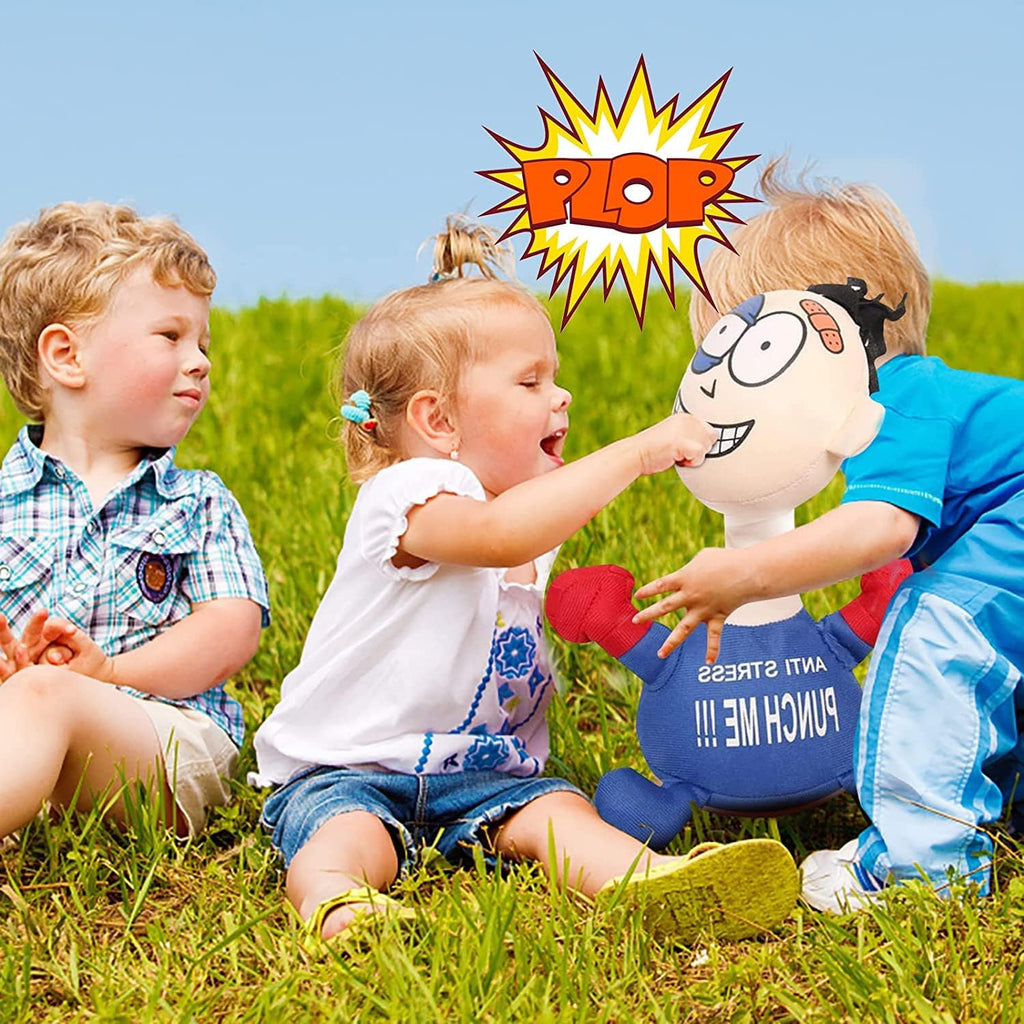 😜 Punch Me Screaming Doll – Creative Emotion Plush Toy for Stress Relief