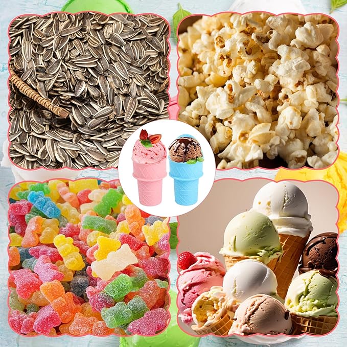 Colorful Delight: Versatile Ice Cream Cone Holders for Every Occasion