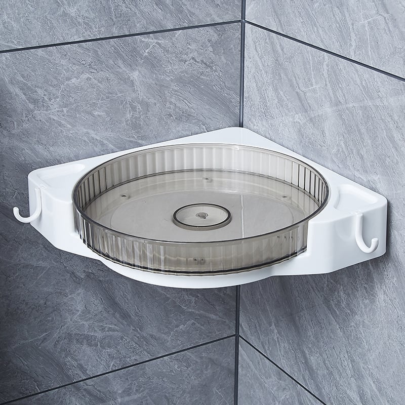 🚿 360-Degree Rotating Wall Mount Bathroom Organizer