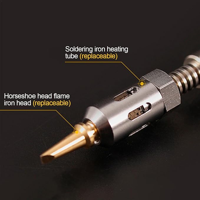 Portable 4-in-1 Soldering Iron Kit | Adjustable Temperature Welding Tool for Automotive and Electronic Repairs