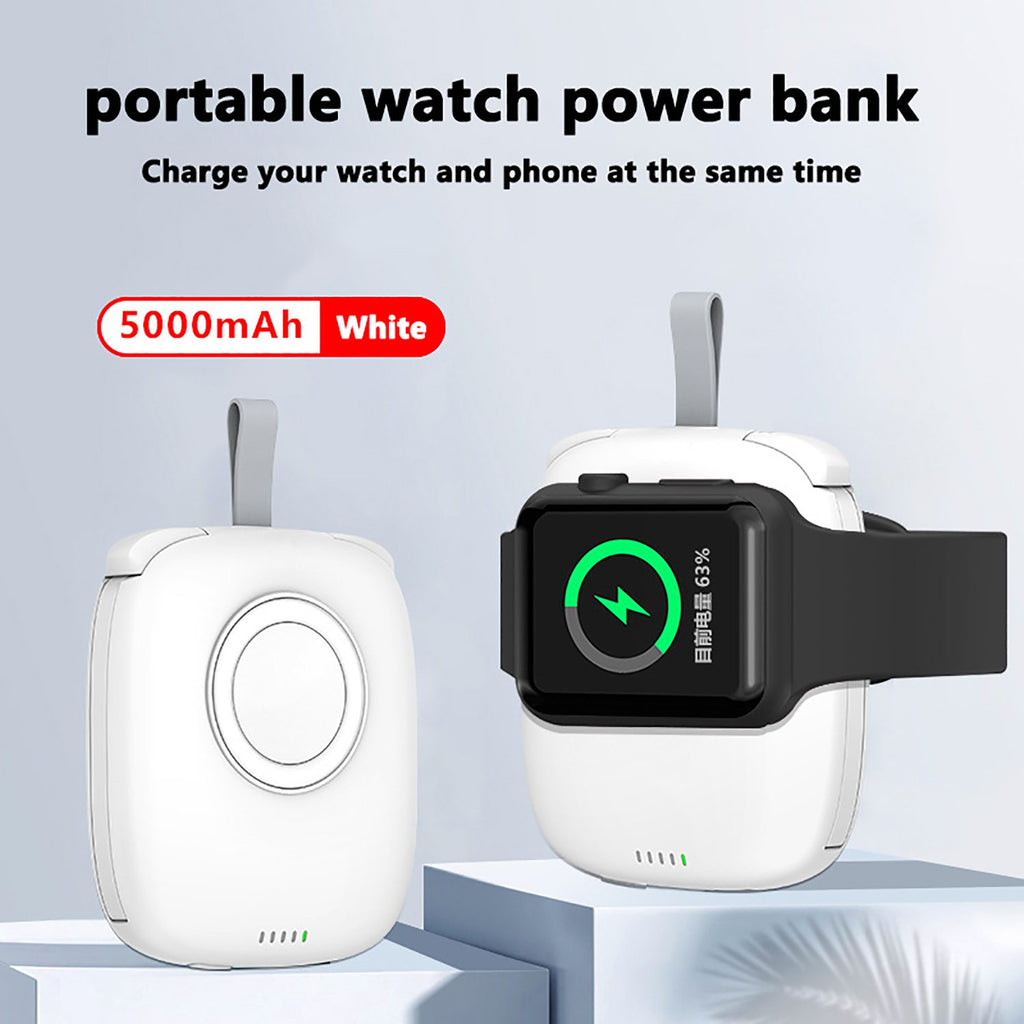 Portable Charger- 5000mAh Portable Charger Power Bank with Built-in Cables