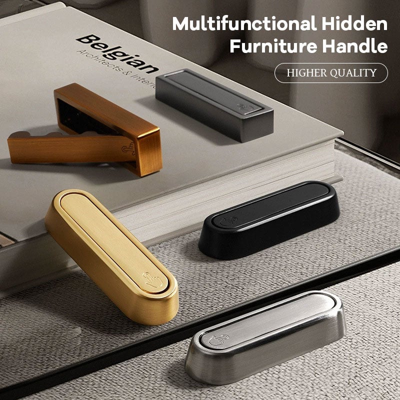 Multifunctional Hidden Furniture Handle