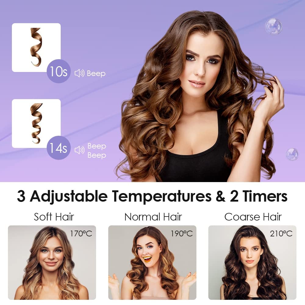 Dual Voltage Curling Iron - Create Beautiful Curls Effortlessly