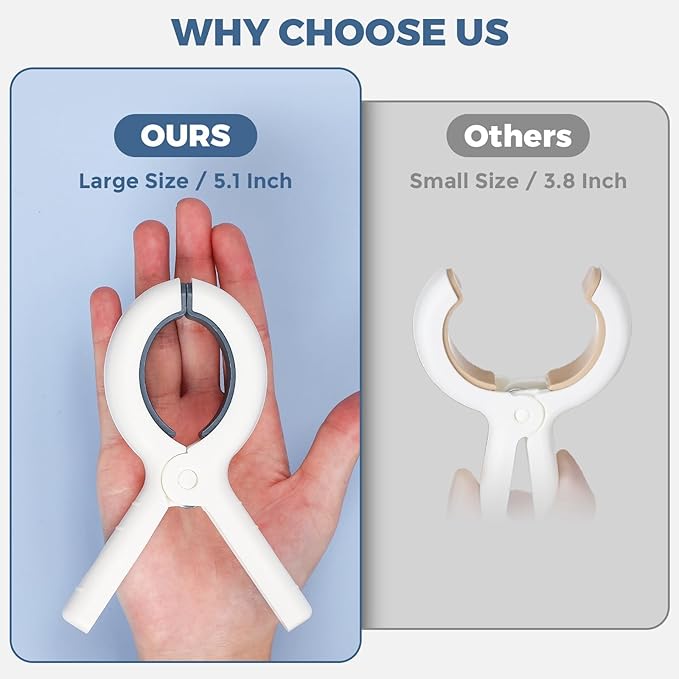 Extra-Large Beach Towel Clips – Secure Your Towels Anywhere!