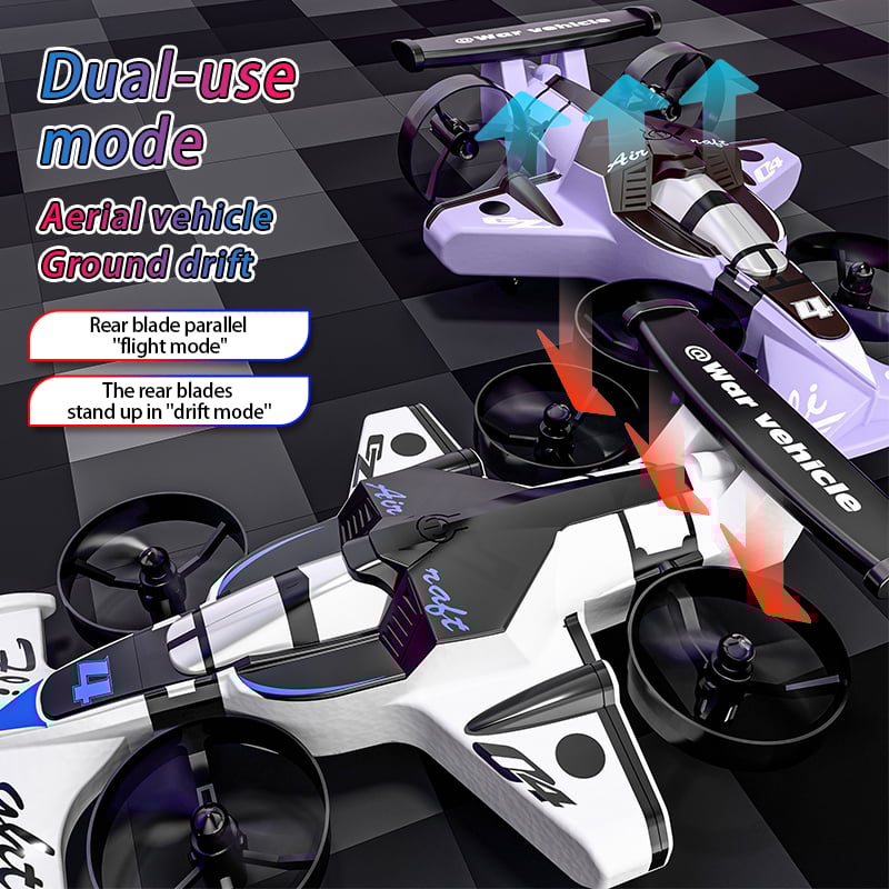 🚗✈️Rechargeable Dual-Mode Car Drone — Drive • Fly • Conquer Every Terrain