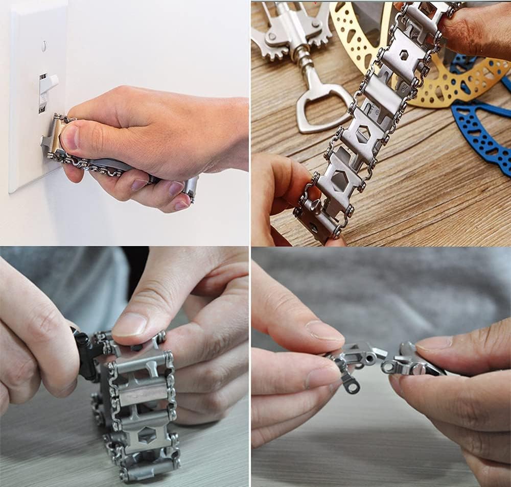 29-in-1 Multifunctional Stainless Steel Bracelet