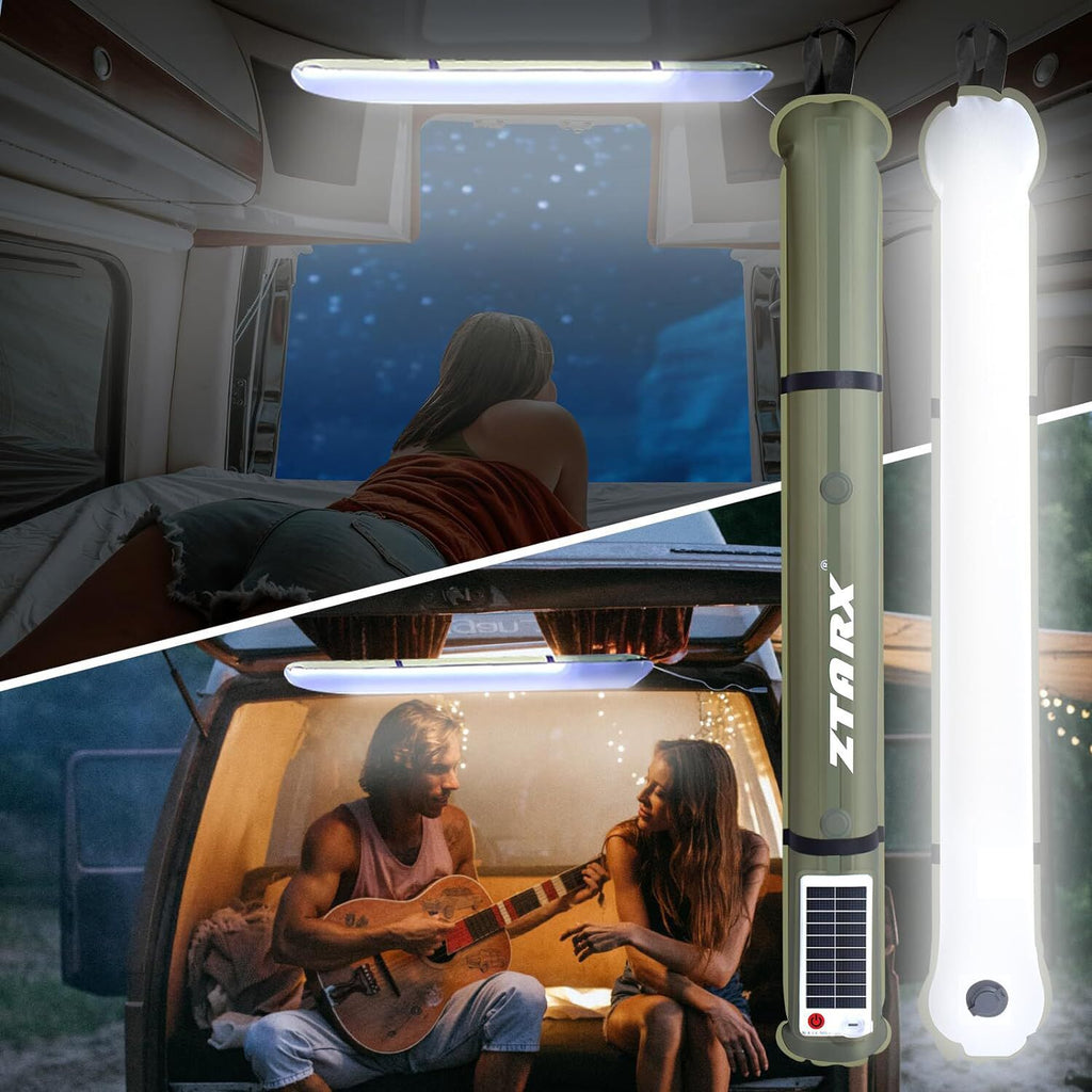 Inflatable Camping Lantern  LED Light Tube