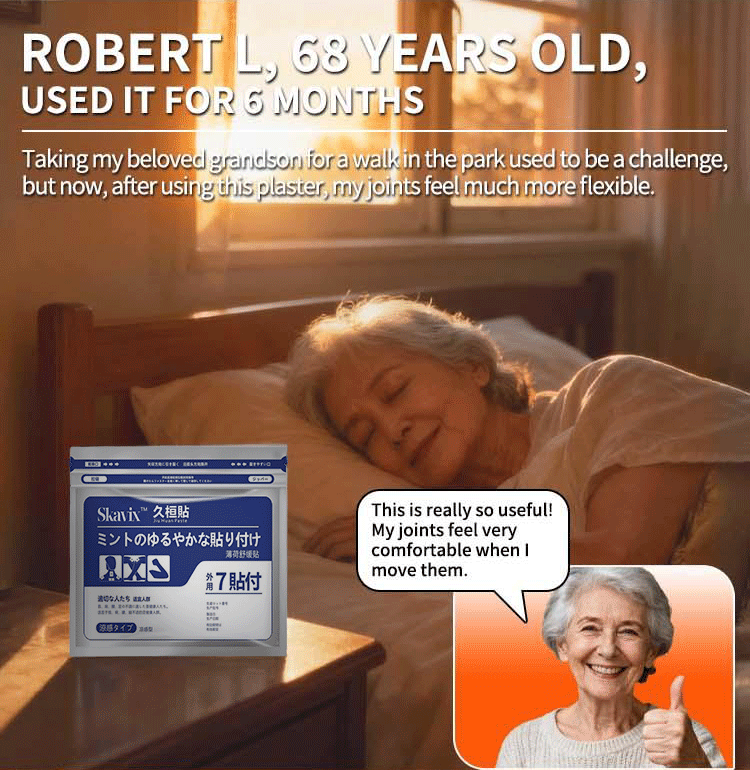 🔥SKAVIX™ Deep Penetrating Herbal Heat Patches | Natural Remedy for Arthritis, Stiff Muscles & Inflammation | Safe, Non-Drowsy Pain Management