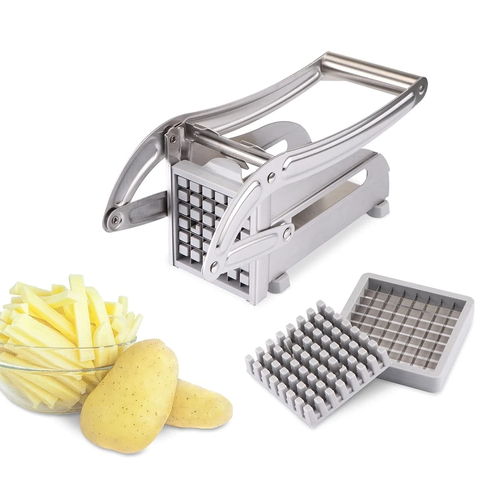 🍟 French Fry Cutter & Perfect Fries Every Time – Effortless Cutting in Seconds! 🔥