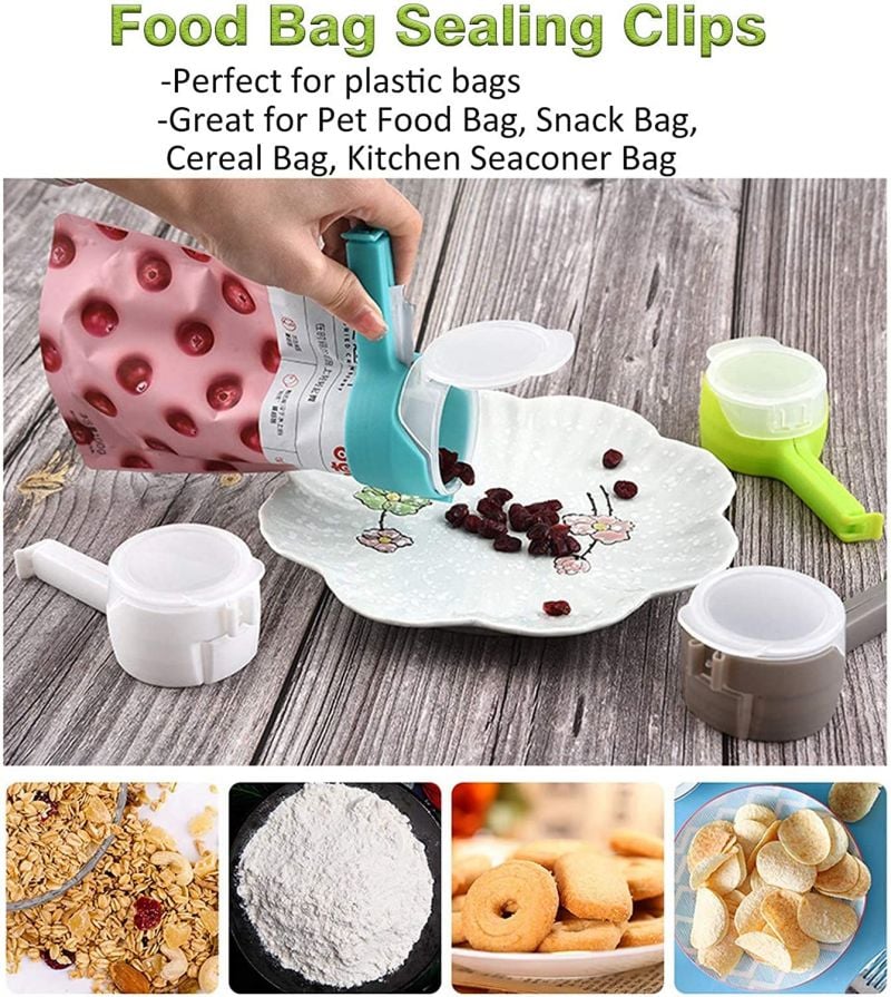 Household Food Snack Storage Seal Sealing Pour Bag Clip
