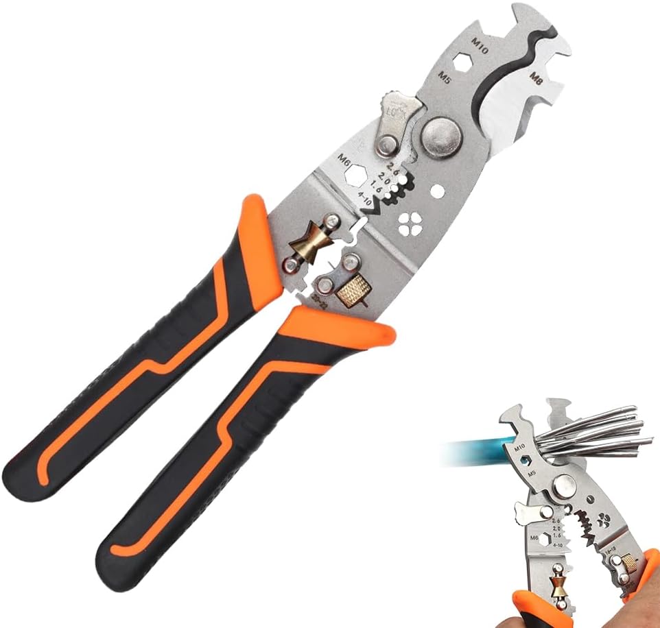 Multifunctional Wire Stripper Crimping Pliers