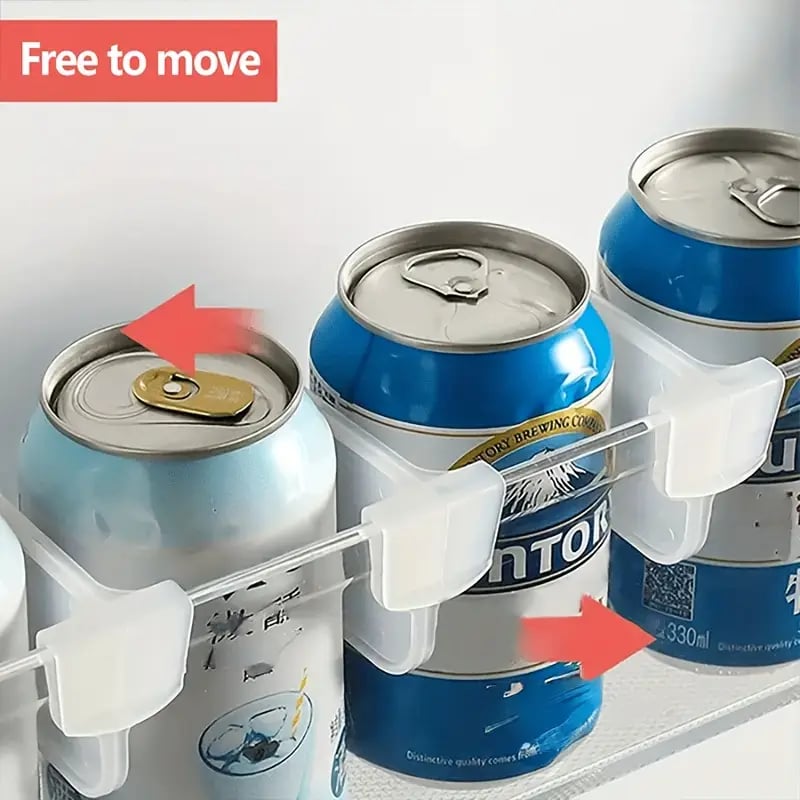 Refrigerator Divider Set – 10pcs Multifunctional Fridge Organizer for Maximum Storage