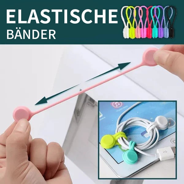 🔥Heiße Verkäufe 49% RABATT🔥🔥Snap-On Magnetische Kabelbinder
