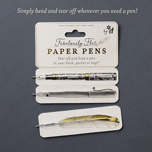 Fabulously Flat Paper Pens