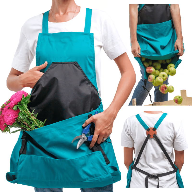 🌿 Heavy-Duty Gardening Apron – Hands-Free, Comfortable & Durable! 🌿New detachable weed puller head