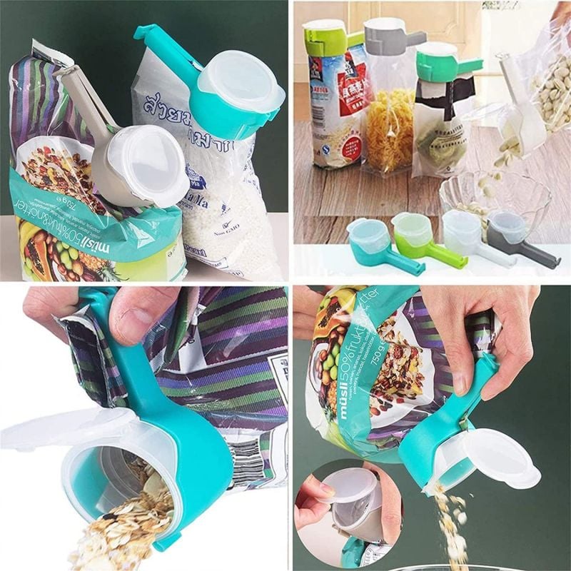 Household Food Snack Storage Seal Sealing Pour Bag Clip
