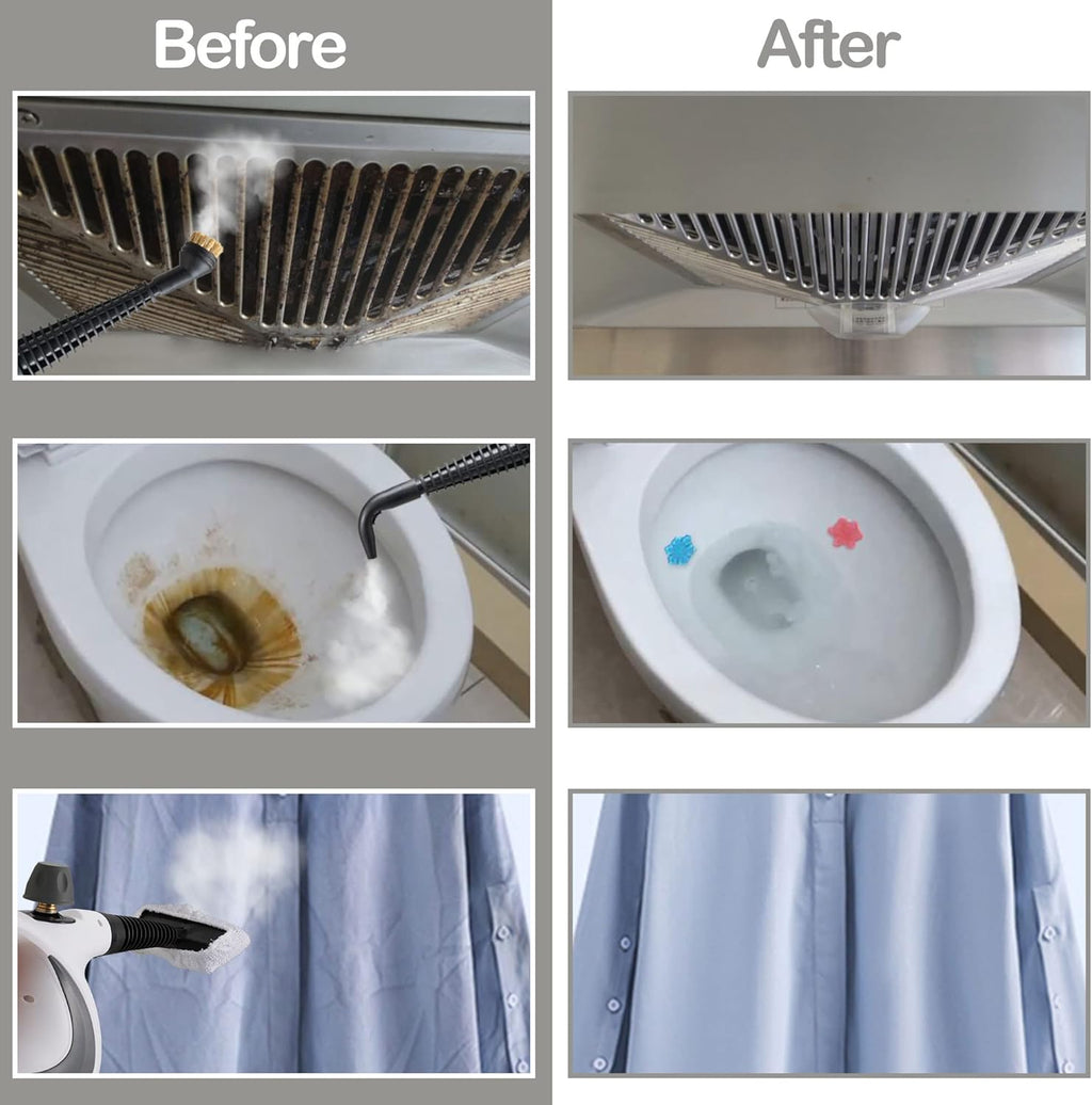 SteamPro Elite: The Ultimate Handheld Steam Cleaner for Multi-Surface Deep Cleaning