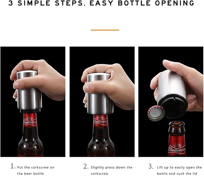 Introducing the Ultimate Bottle Opener – Perfect for Any Beverage Enthusiast!