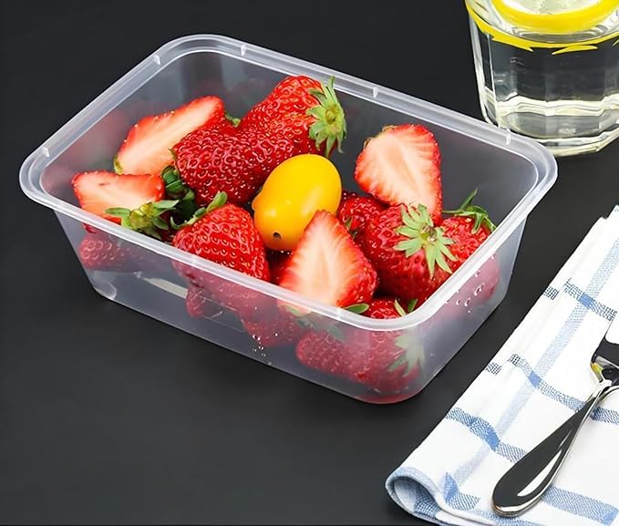 Large Disposable Food Prep Con