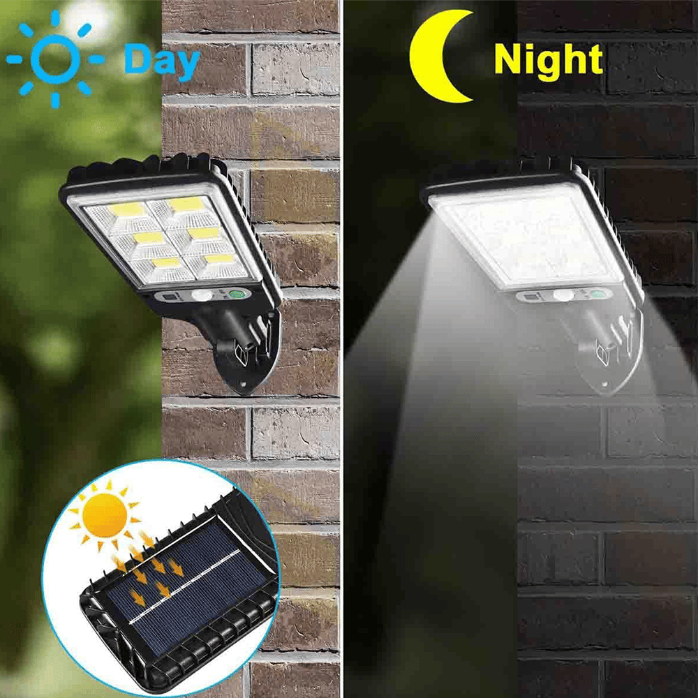 Powerful Solar Street Light for Outdoor Security & Illumination