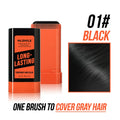 Instant Root Cover Up Stick - Waterproof Quick Touch-Up for Hair & Beard, Easy Washout Concealer