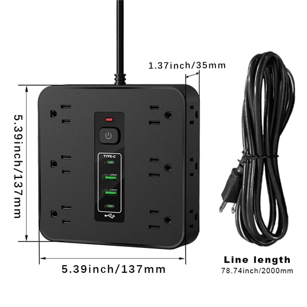 16-in-1 Power Strip Surge Protector
