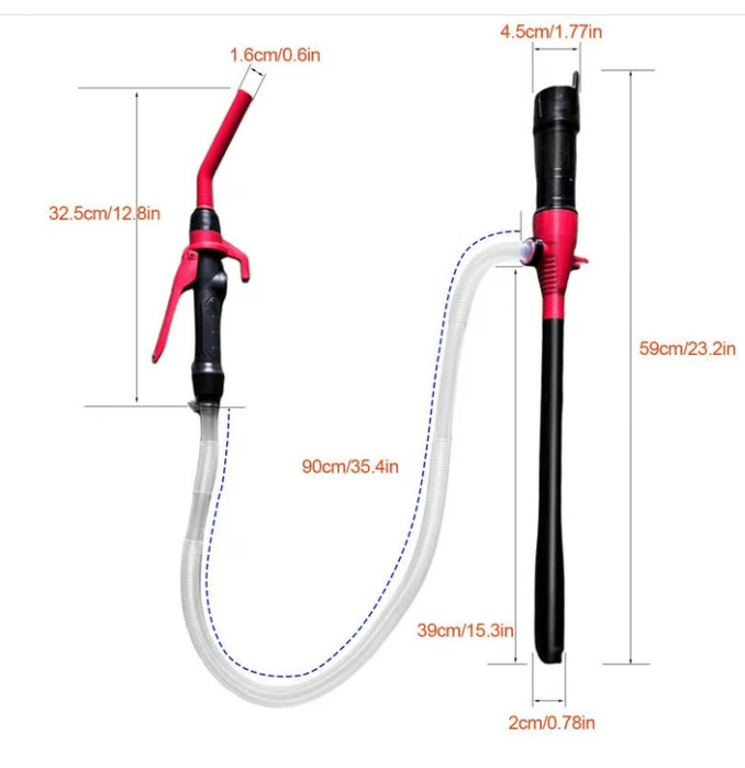Portable Power Battery Pump (with Nozzle)