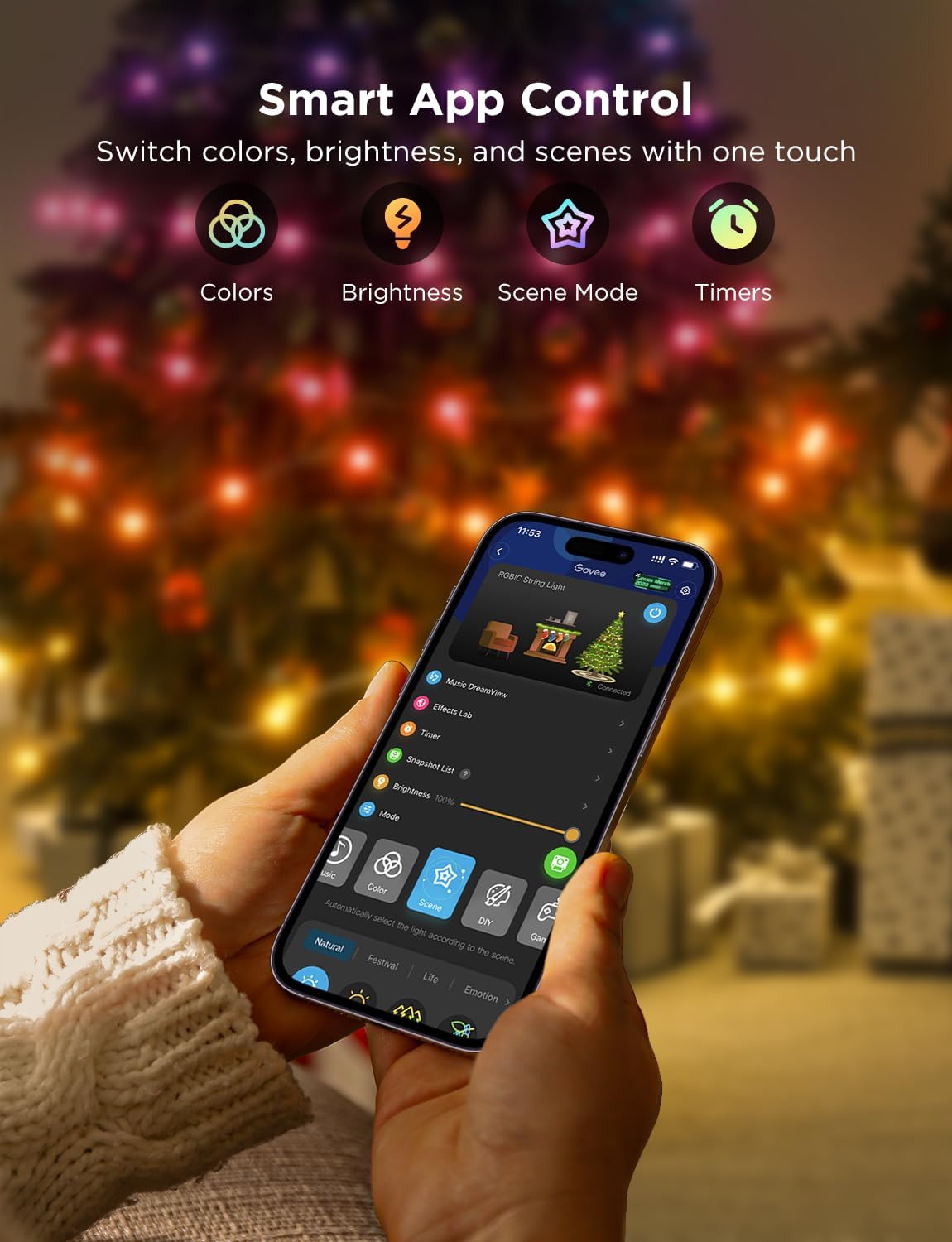 Smart String Lights  [APP & Remote Control]