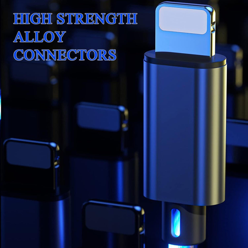3 in 1 LED Flowing Charging Cable - Fast, Durable & Stylish!
