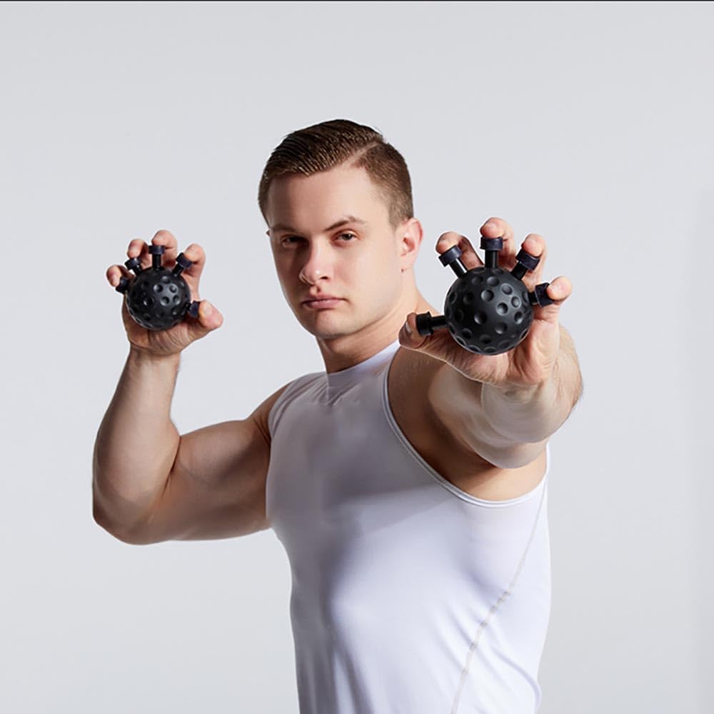Hand Grip Strengthener - Finger & Hand Exercise Trainer for Arm Strength