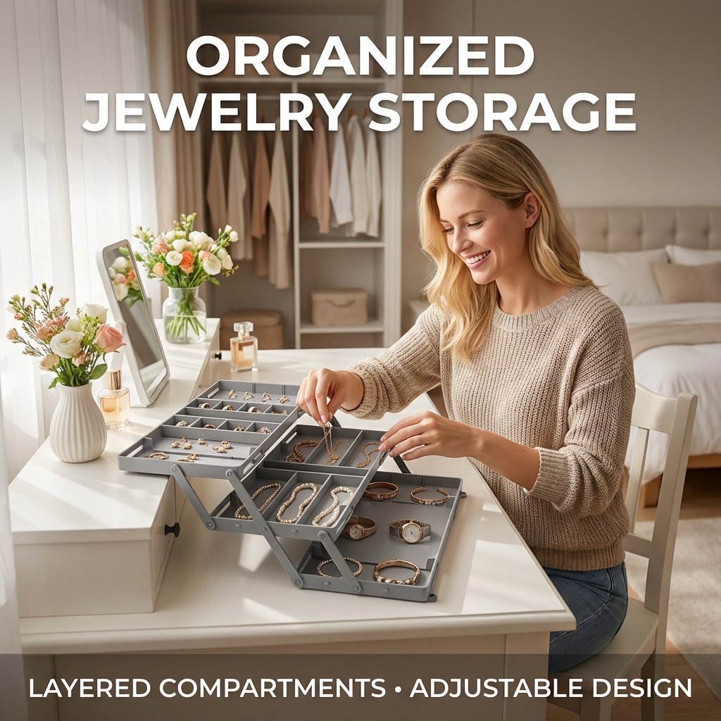 ✨ Extendable Drawer-Style Storage Organizer