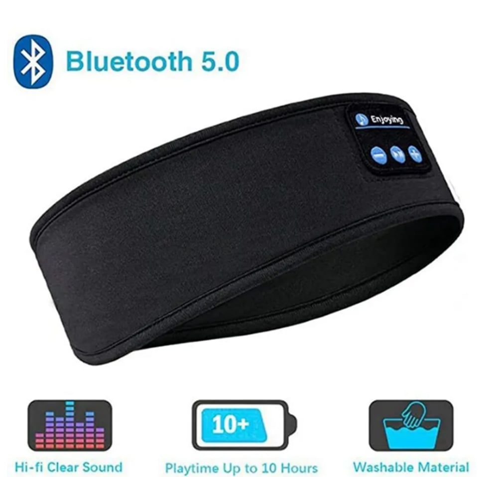🎧 Bluetooth Sports Sleep Headband Headphones