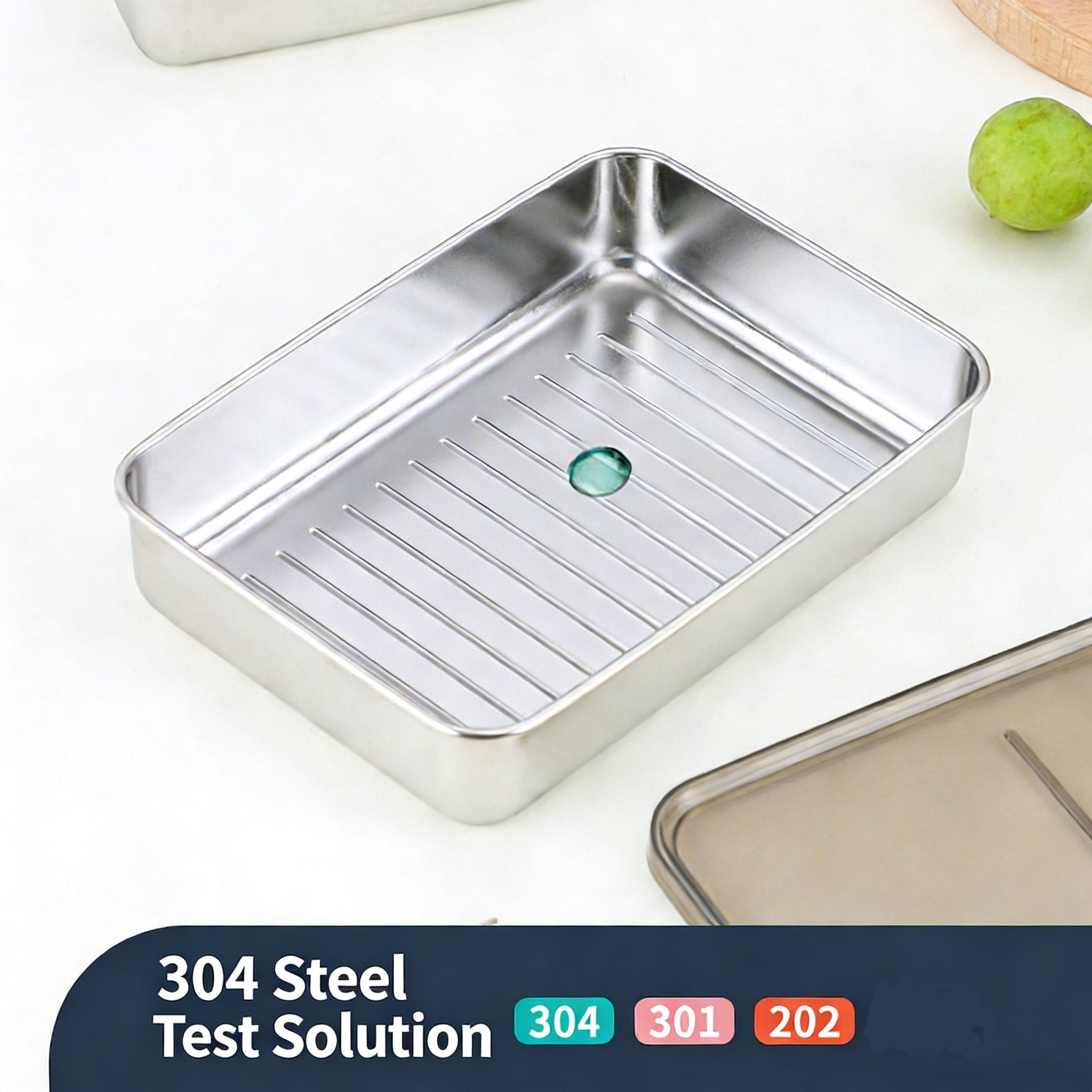 Stainless Steel Food Containers with Sealing Lids🥗