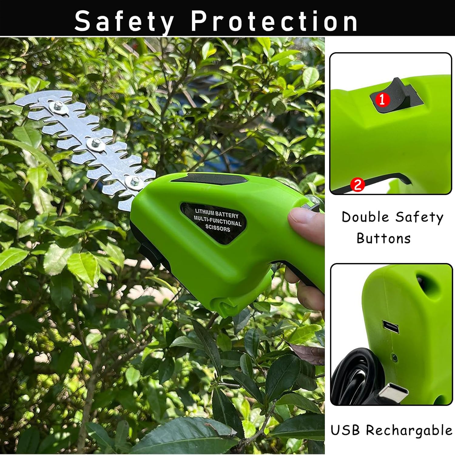 Cordless Electric Scissor 1000 RPM