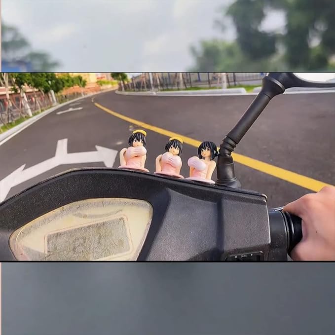 Dynamic Bobblehead Dashboard Ornaments