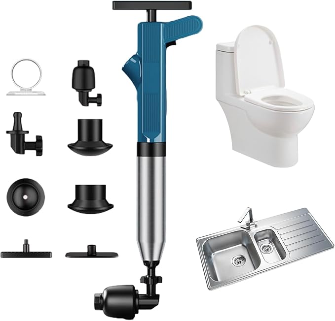 High-Pressure Toilet Plunger