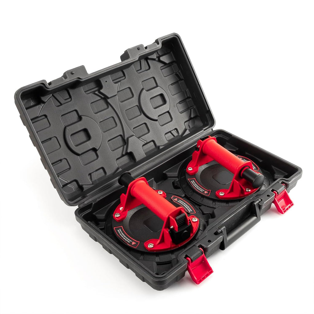 Heavy-Duty 20.5 cm Suction Cups for Glass, Tiles, and More – 132 kg Load Capacity, Perfect for Lifting and Moving Heavy Objects